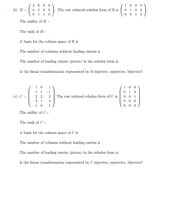 0 43. Define g : V - RS, where V = Pi by g(ar +