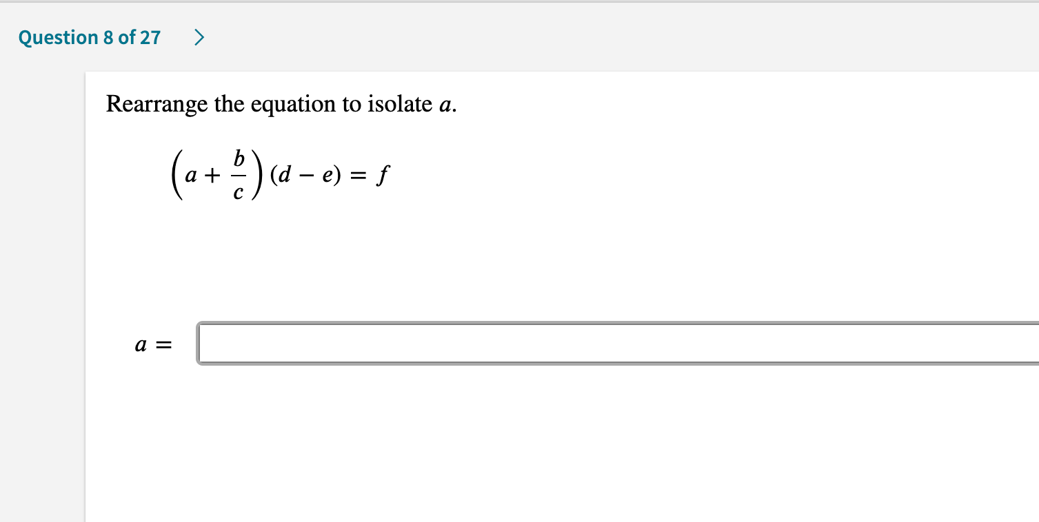 \fQuestion 9 of 27  style=