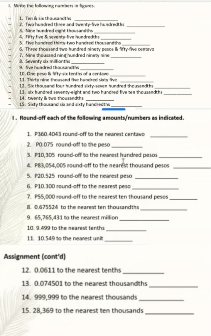 asap, also can you give example? thank you I.