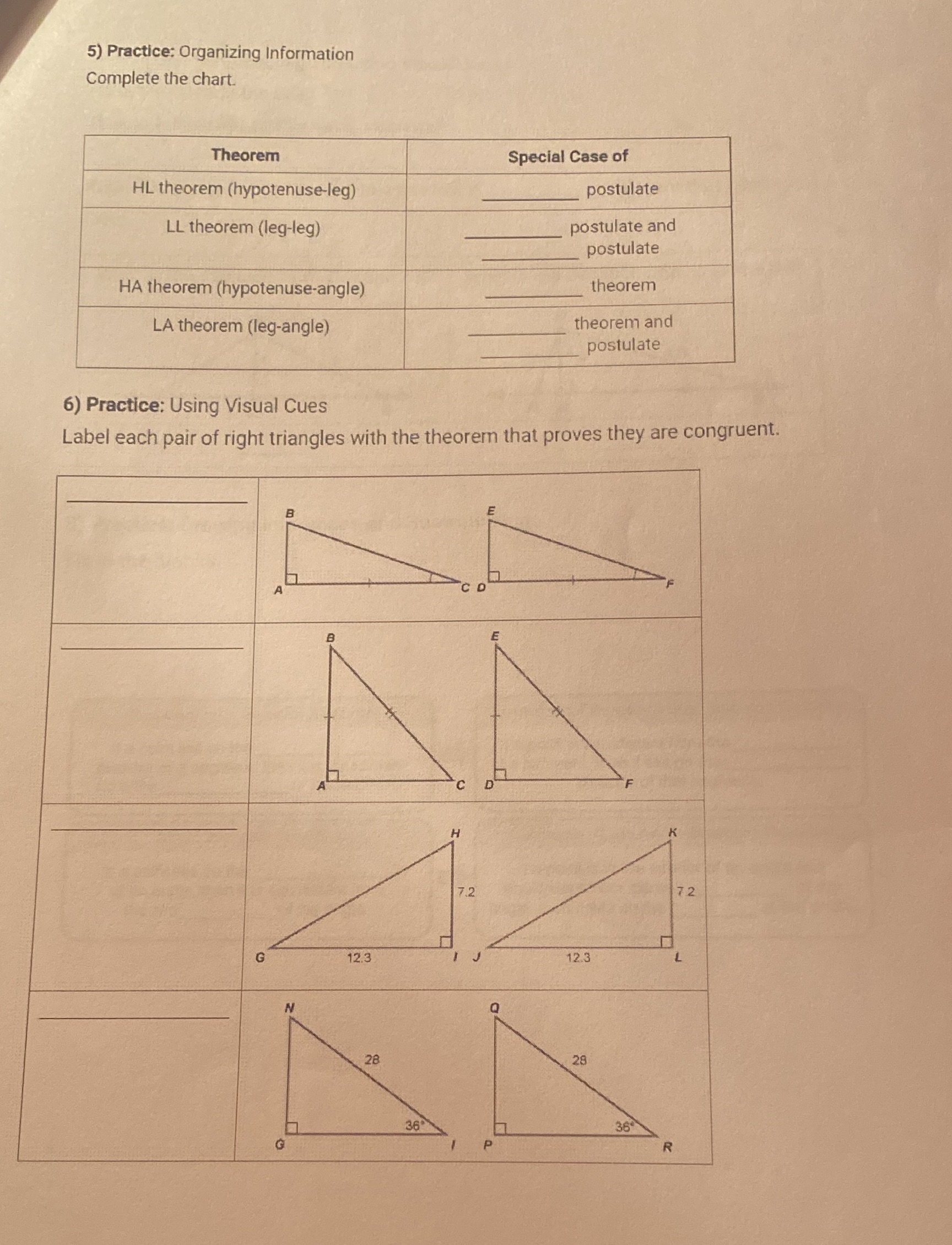 3.2.1 5) Practice: Organizing Information