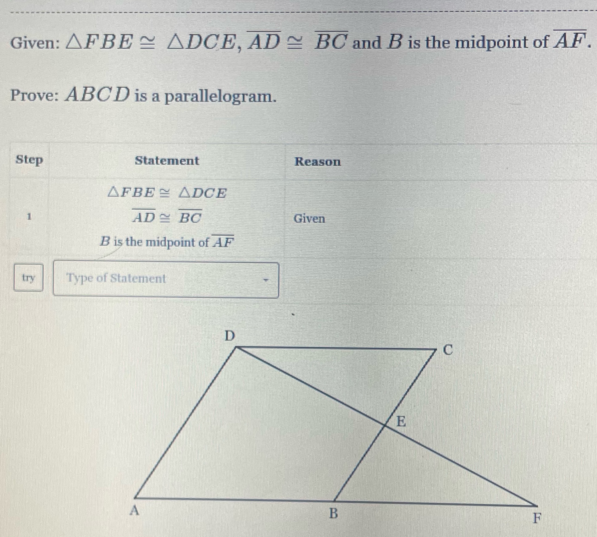 This is a proofs assignment \f