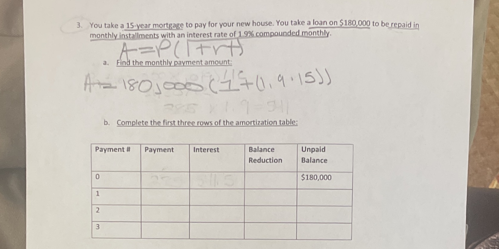 I have no idea what formulas to use or how to