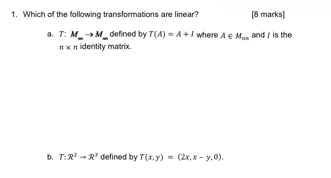 All calculations must be shown to earn full