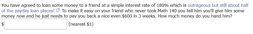 Evaluating and Solving an Linear and Exponential