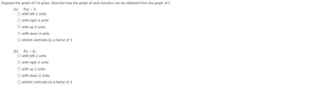 1. The function f graphed below is defined by a