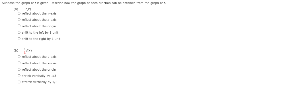 1. The function f graphed below is defined by a