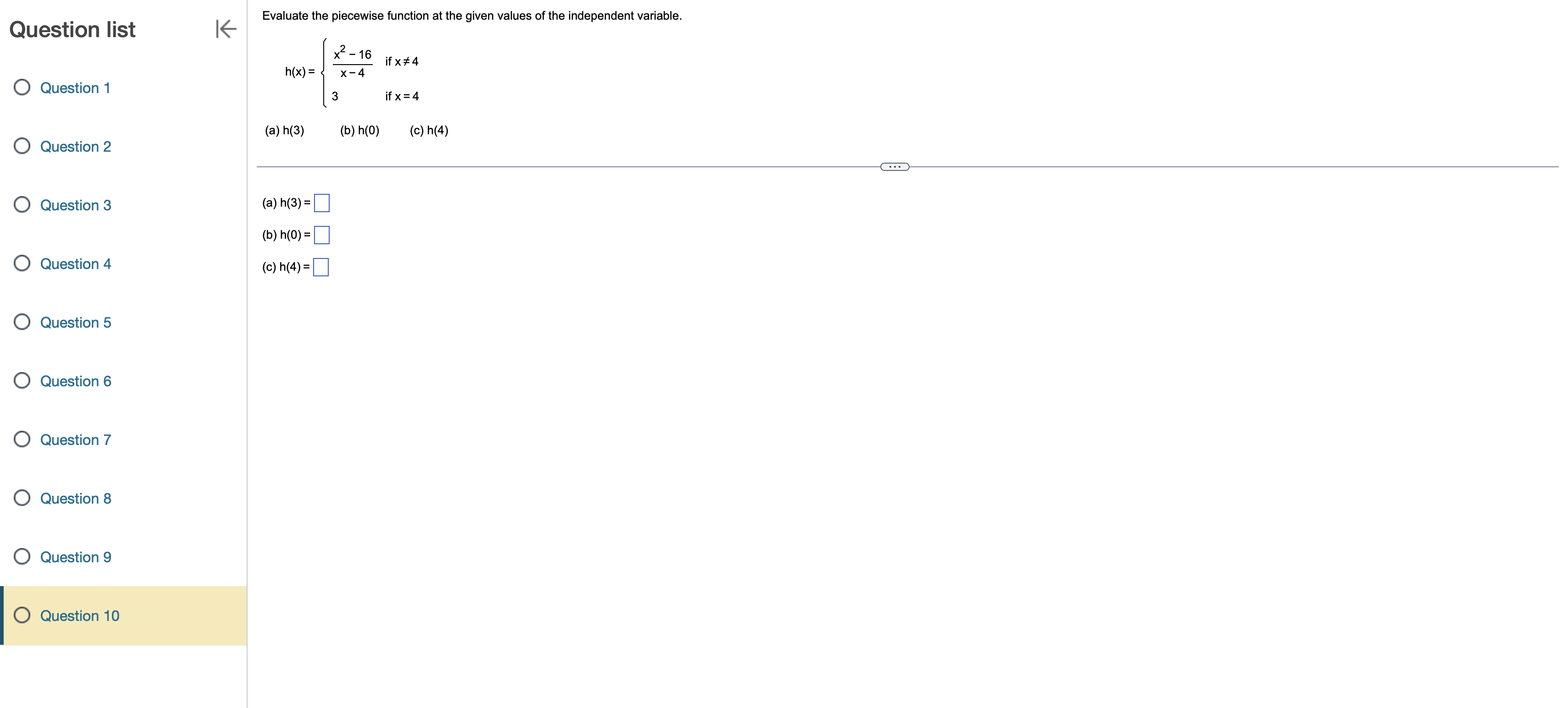 Determine whether the relation is a function.