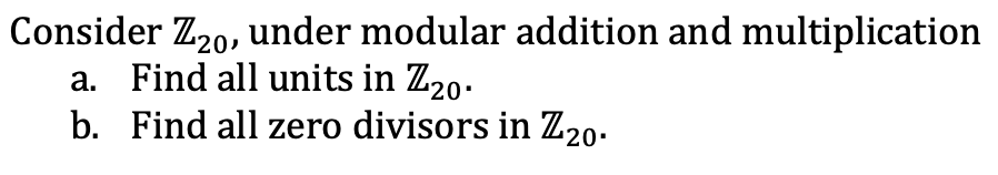 Consider 220, under modular addition and