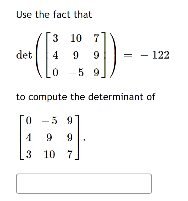 Please teach how to solve Use the fact that 10 7