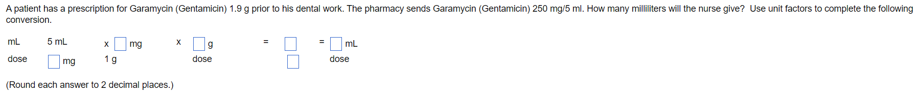 A patient has a prescription for Garamycin