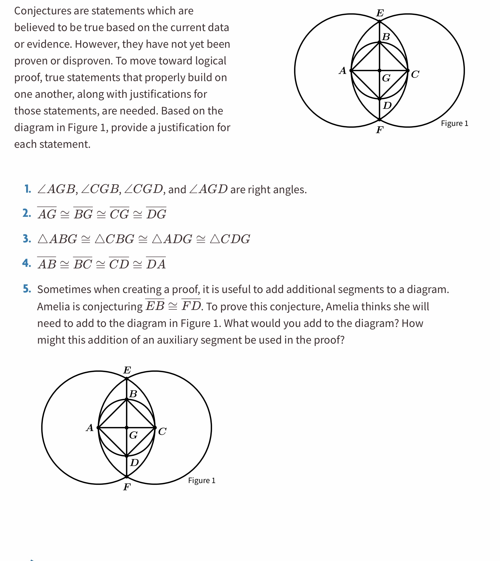Conjectures are statements which are E believed