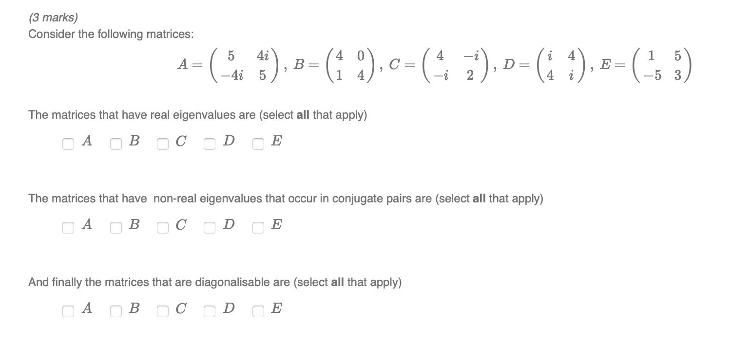 How to solve these 2 different questions? 1. (3