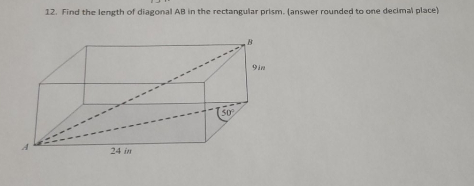 How to solve question 12 12. Find the length of