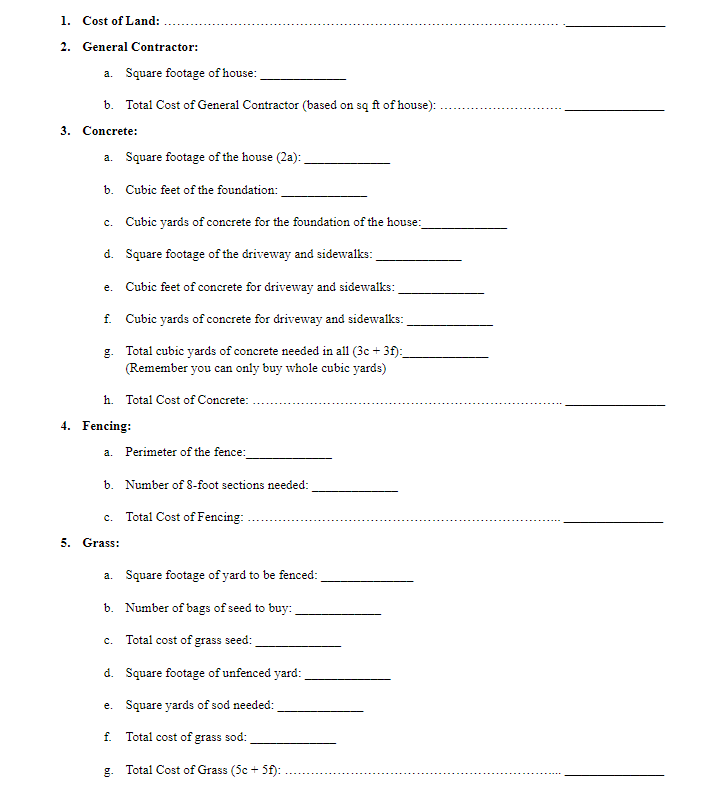 please solve ASAP!! WIll upvote Price List