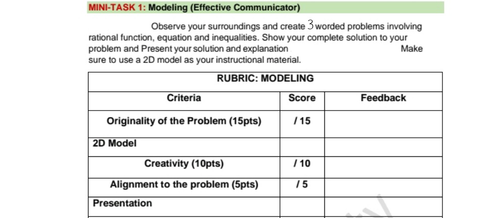 Please help me on my activity with my General
