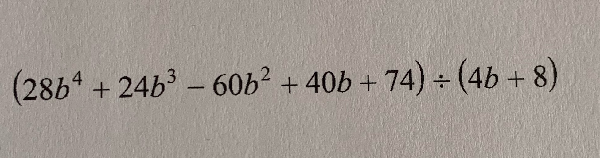 Divide using long division (2864 + 2463 - 6062 +