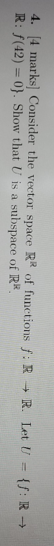 Please do the question handwritten 4. [4 marks]