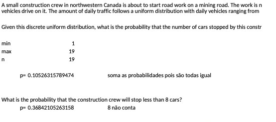 A small construction crew in northwestern Canada