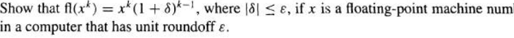 This problem deals with floating point numbers