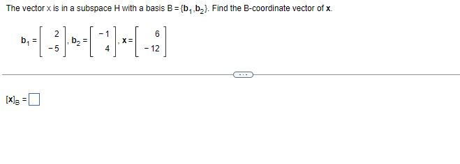 1. 425 Use matrix multiplication to nd the image