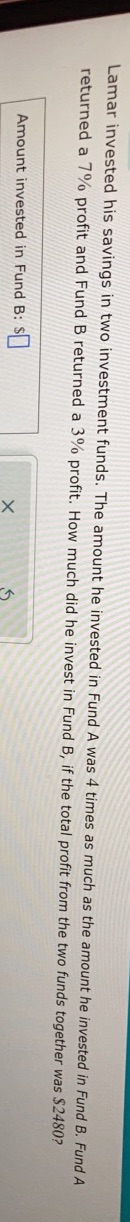 I just need help solving this problem Lamar