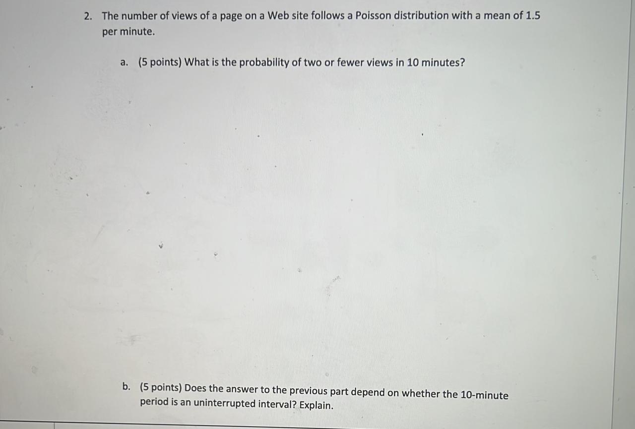 Welcome to your assessment! Please read all