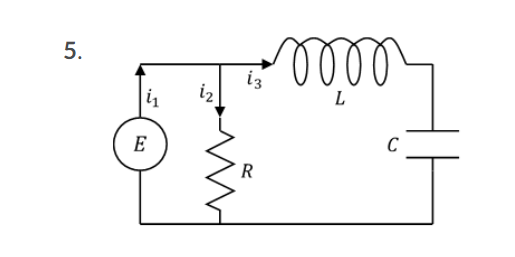 Question 6 (6 points} Use Kirchhoff's first law,