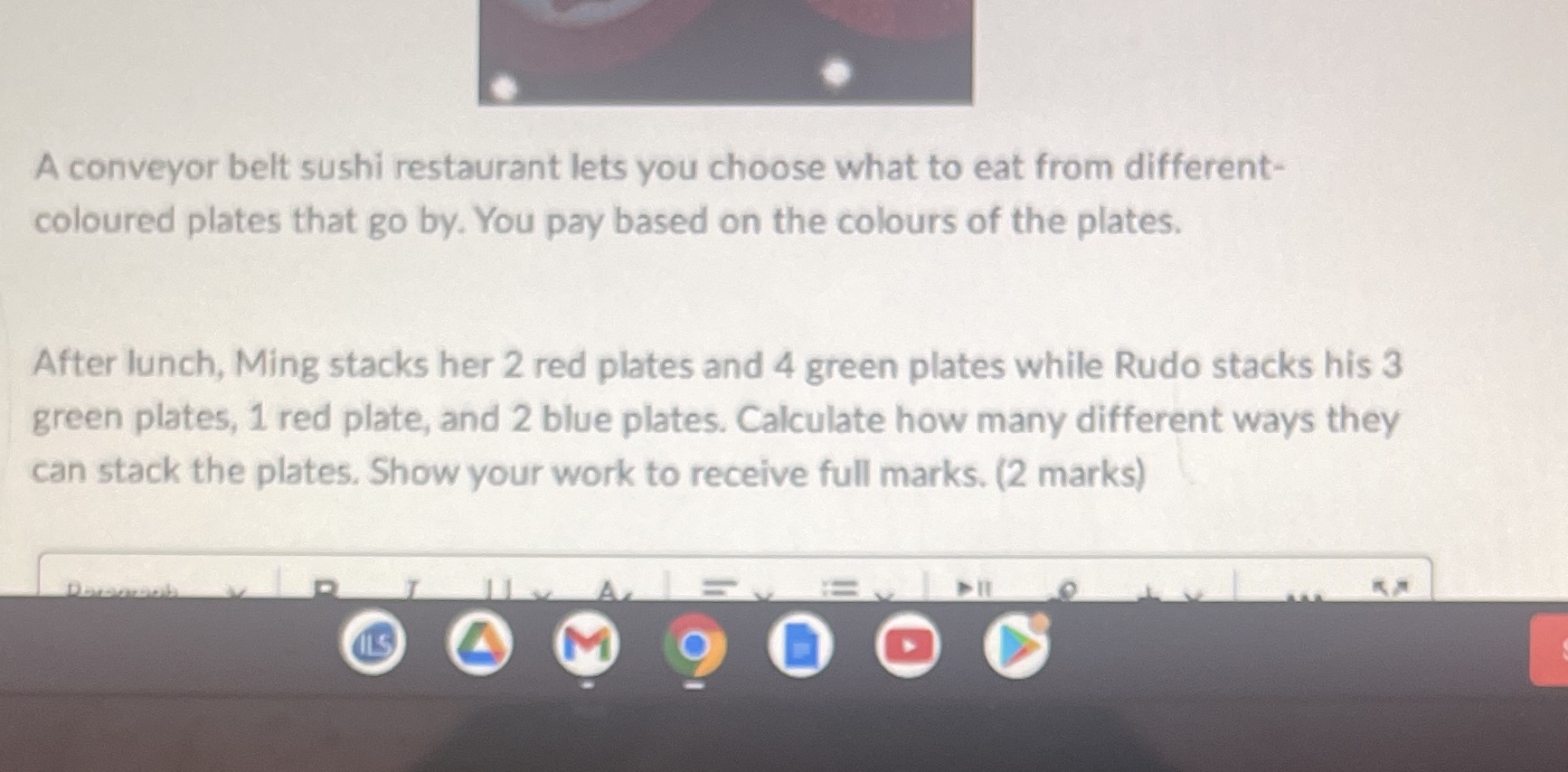 A conveyor belt sushi restaurant lets you choose