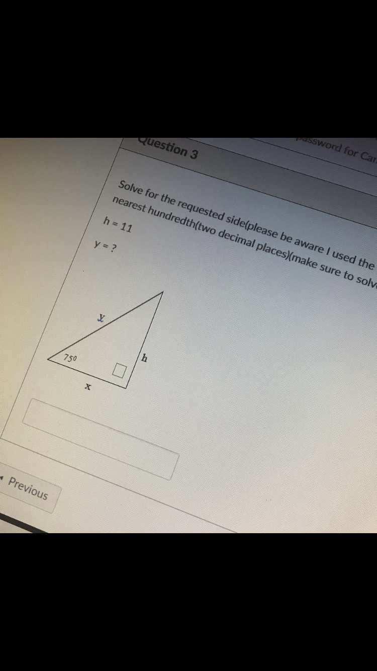 QUESTION 3 password for Car Question 3 Solve for