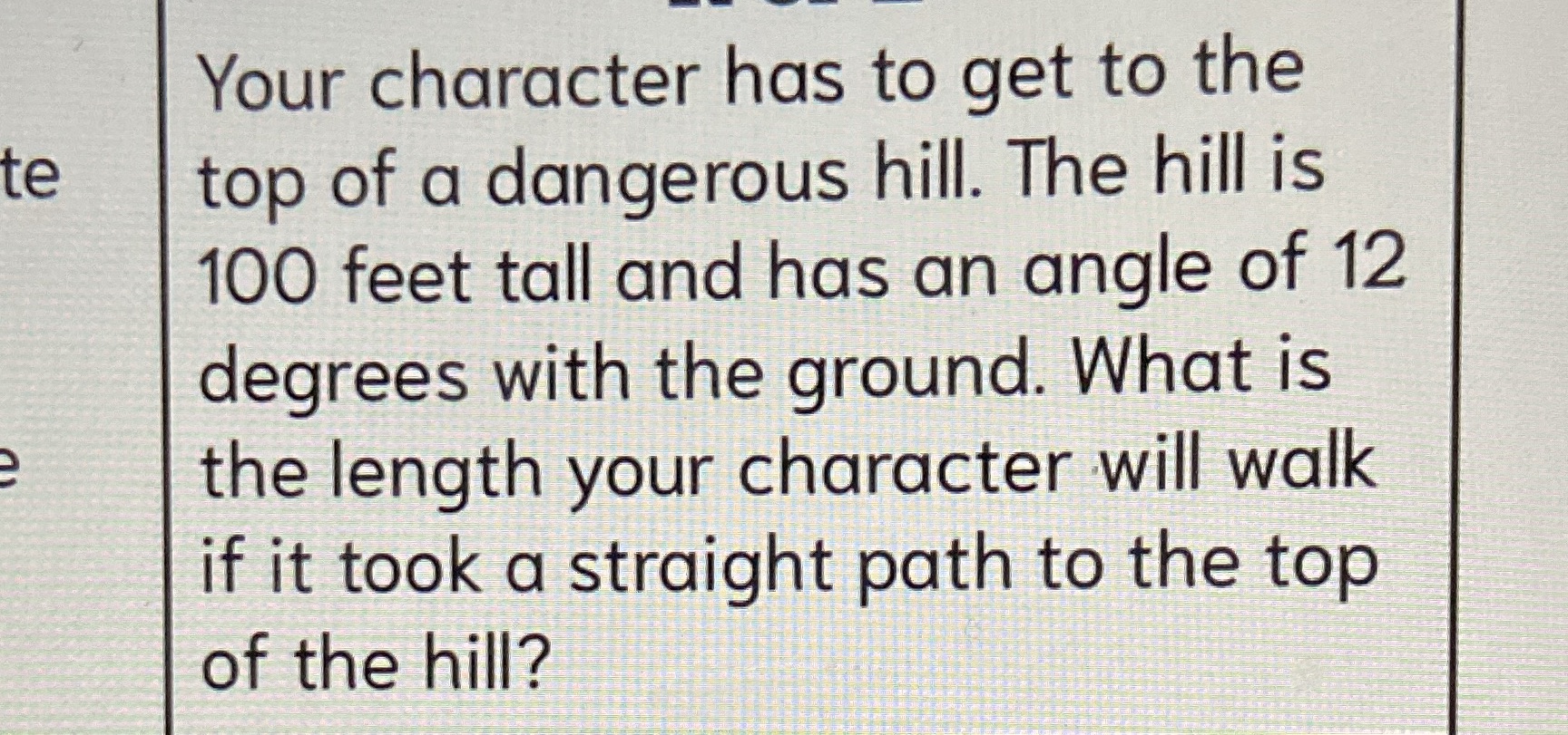 I need help solving this math problem Your