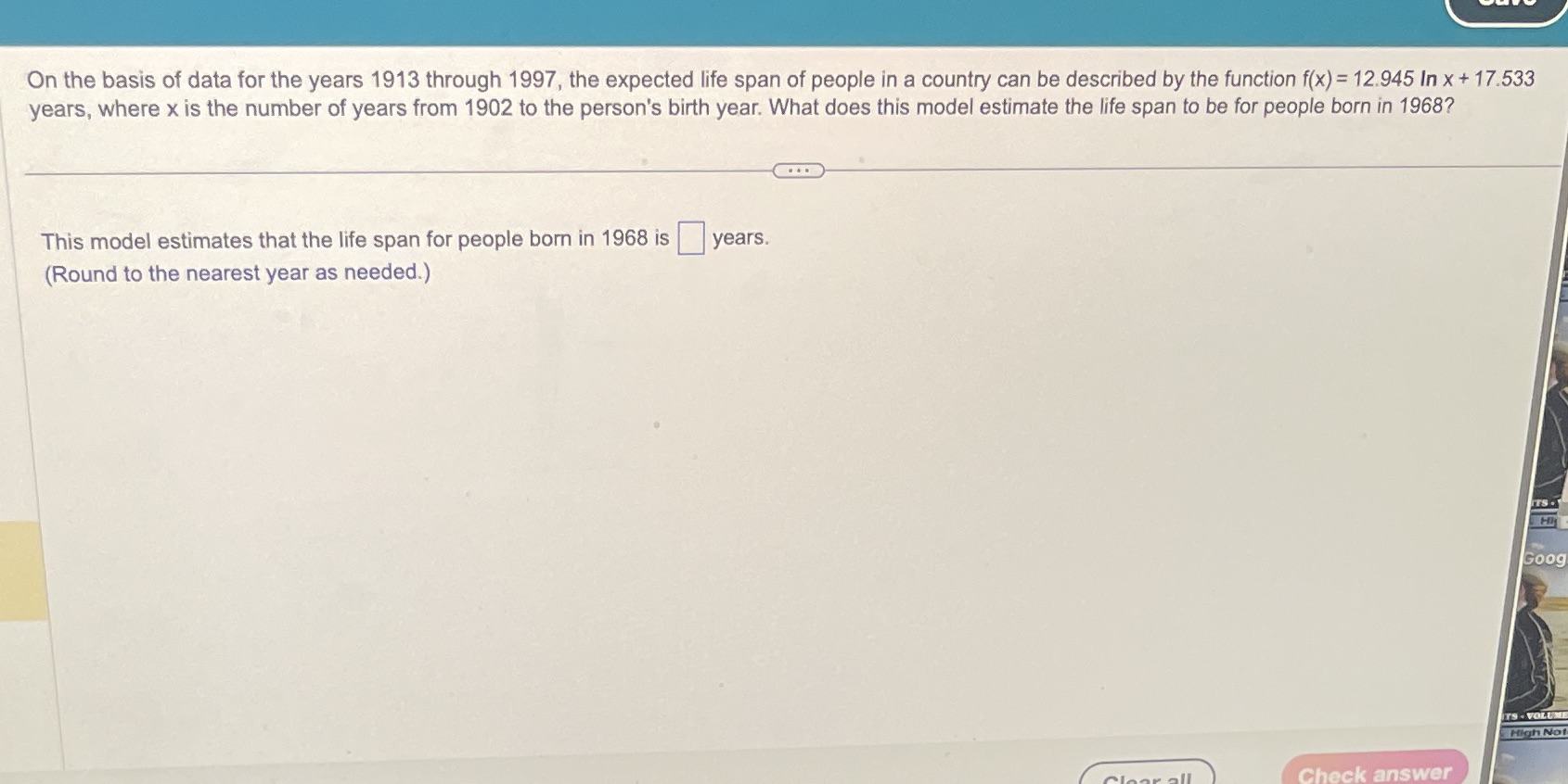 On the basis of data for the years 1913 through