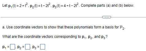1. \fIf E is the standard basis of the space P3