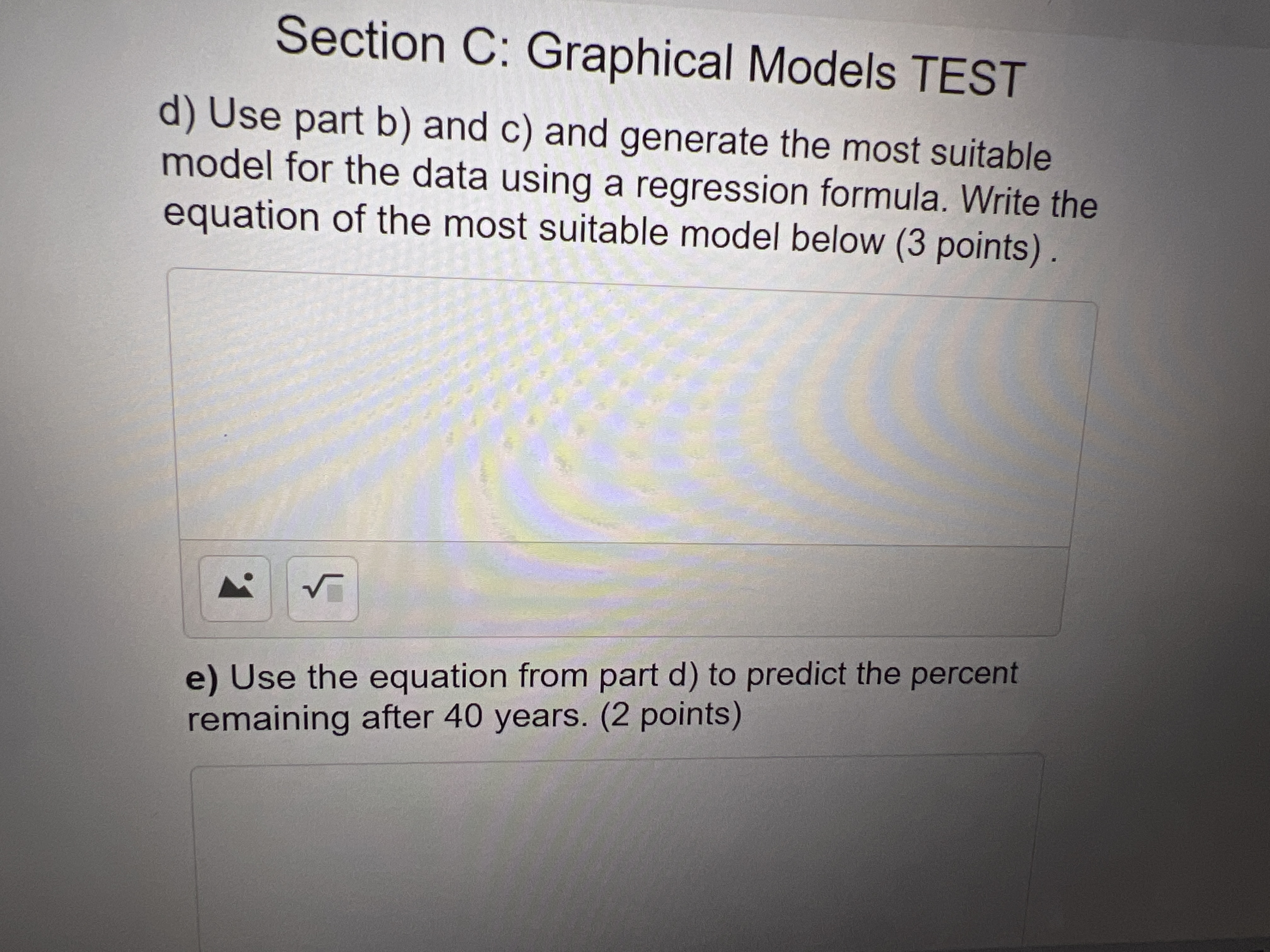a) Calculate the first and second differences,