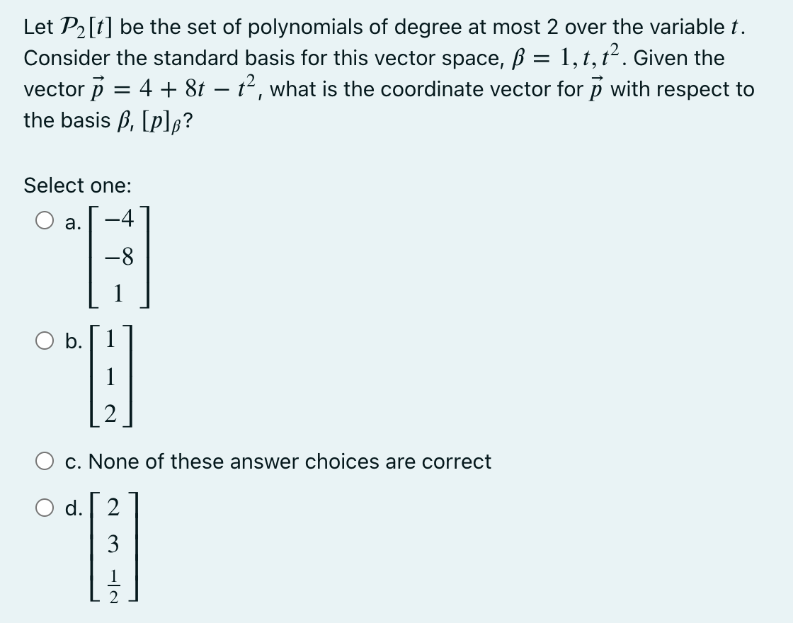 MAT 211 Assessment Revised 20WN For the given