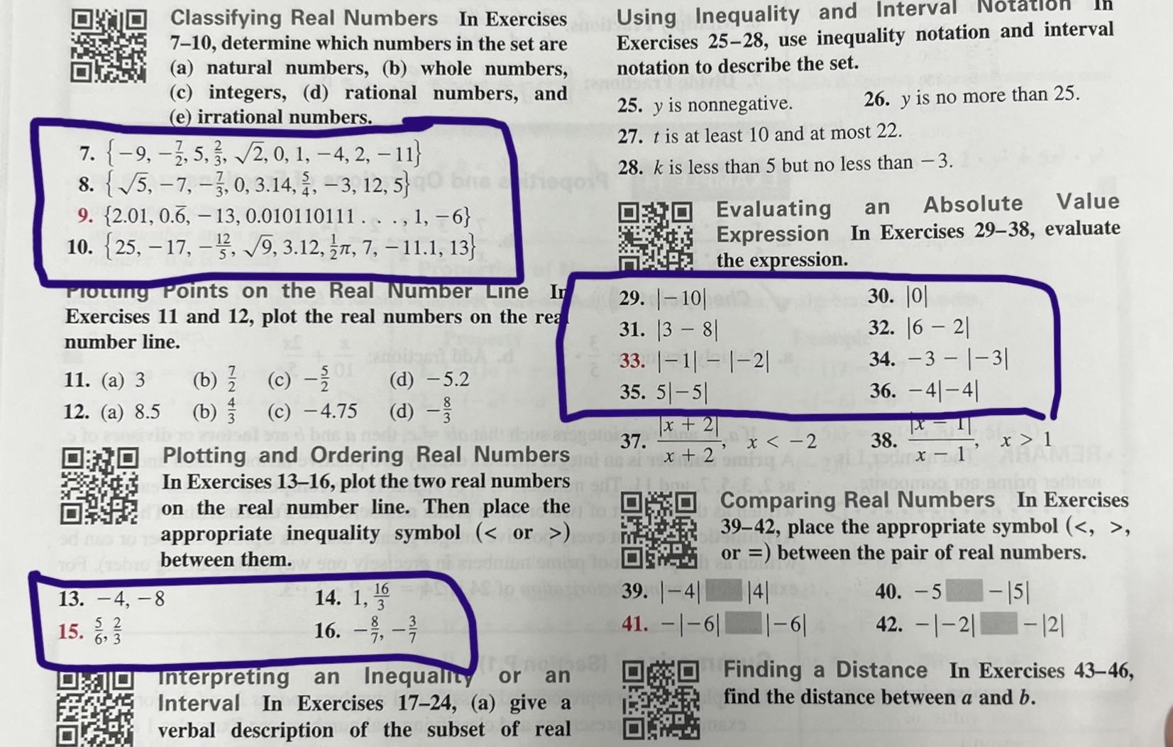Could someone help me do the marked questions
