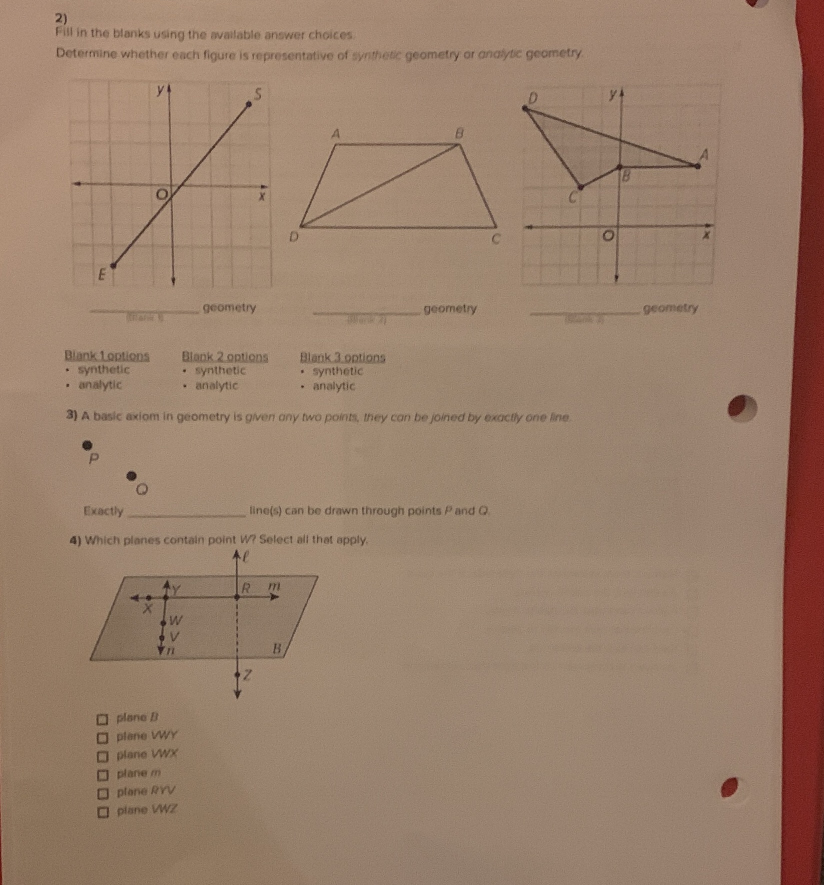 Fill in the blanks using the available answer