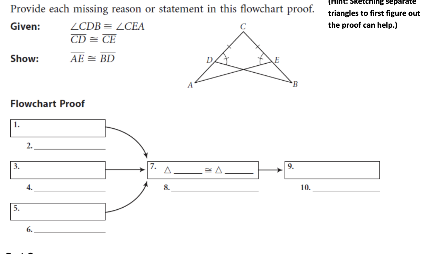 Could you show your work, thank you Part A: In