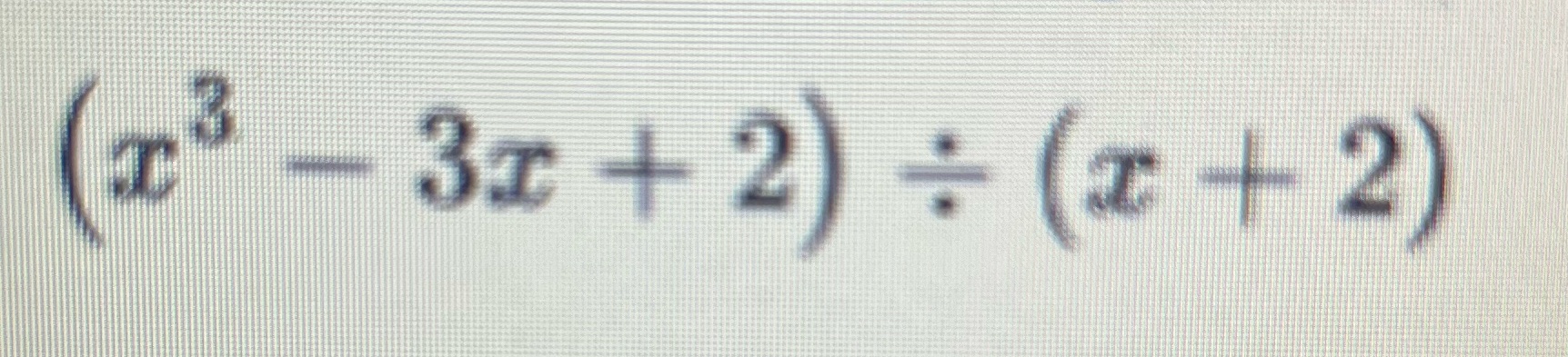 synthetic division to solve polynomial \f