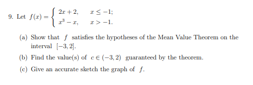 1. 1 = 0; 8. Set f(x) = Ar+ B. 0