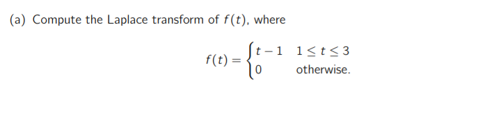 Please help me with this problem. (a) Compute the