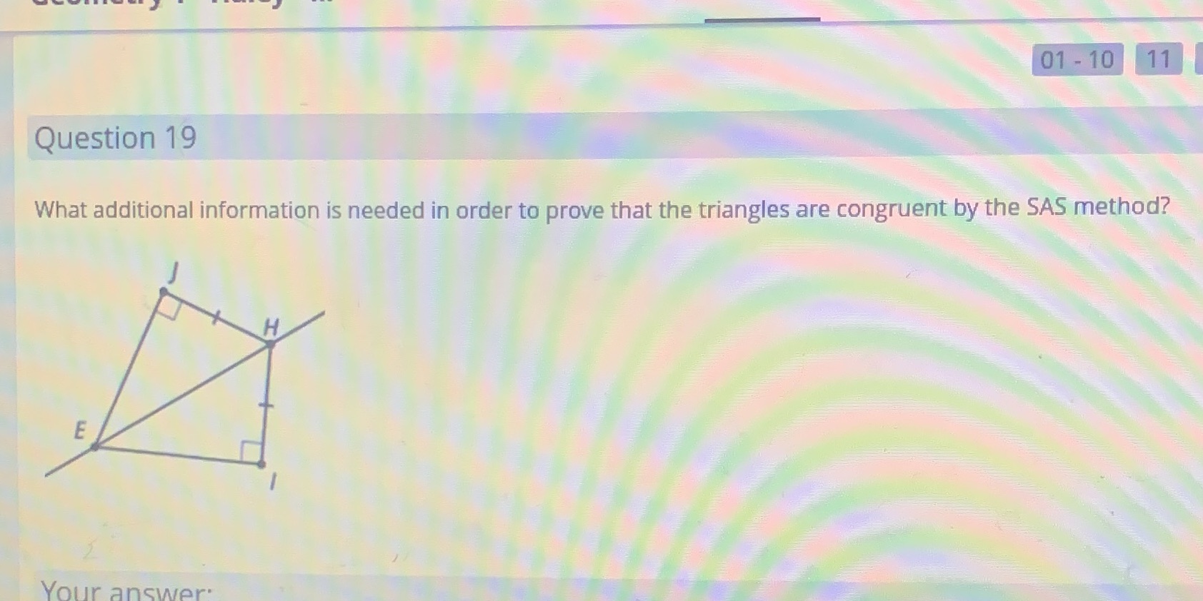 01 - 10 11 Question 19 What additional