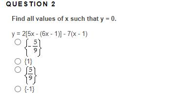 1) 3 -1 + X +5 X+4 x2 + 9x + 20 O Identity O