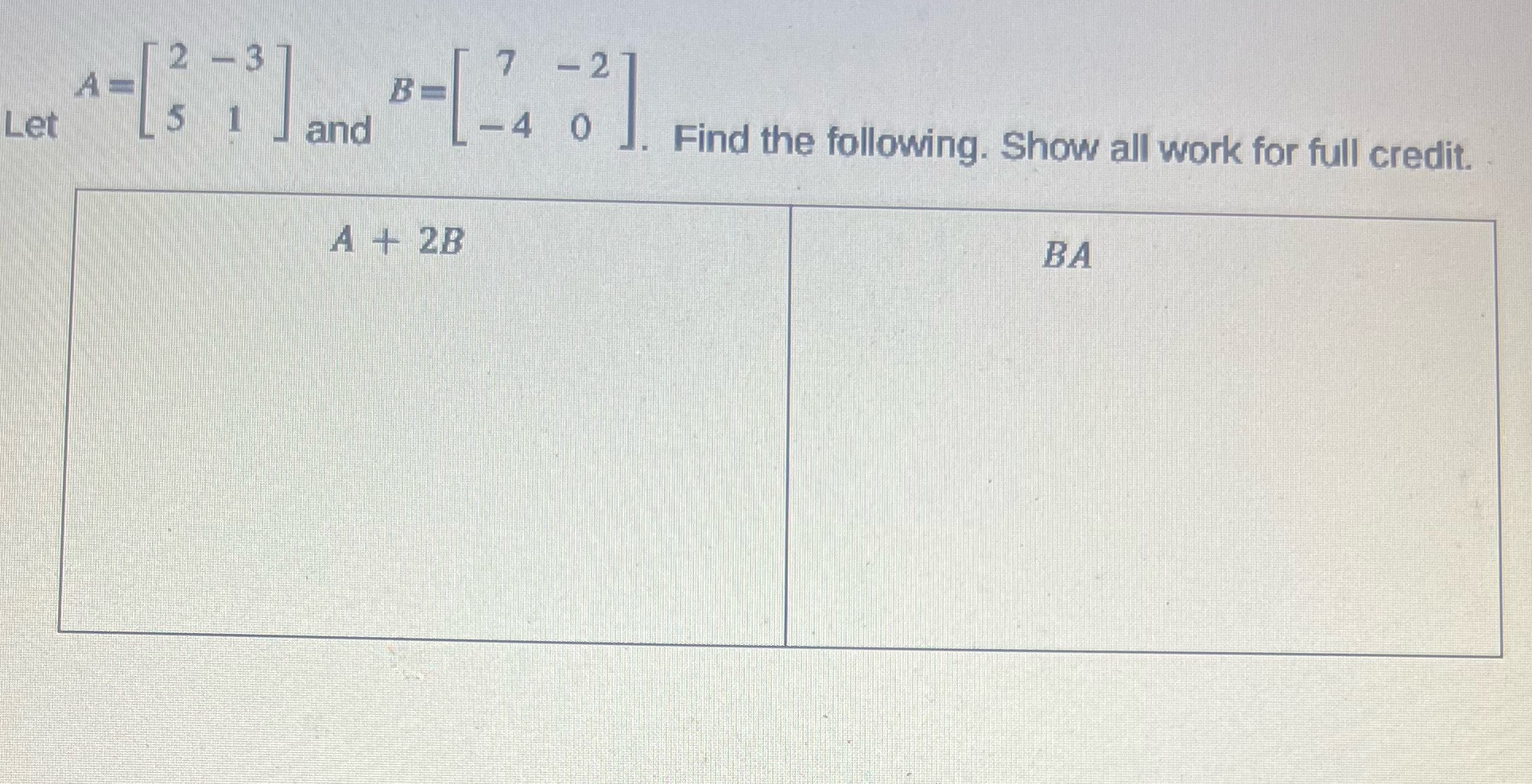 Please show work 12 - 3 A= Let 5 J and # -[4 81.