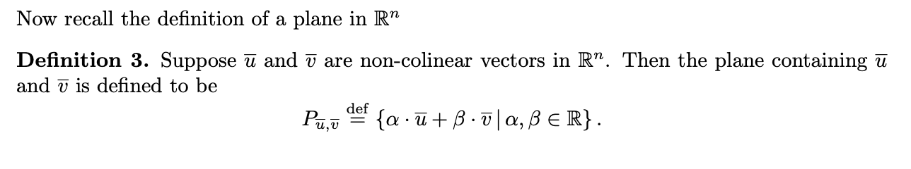 But we'll study these definitions in this