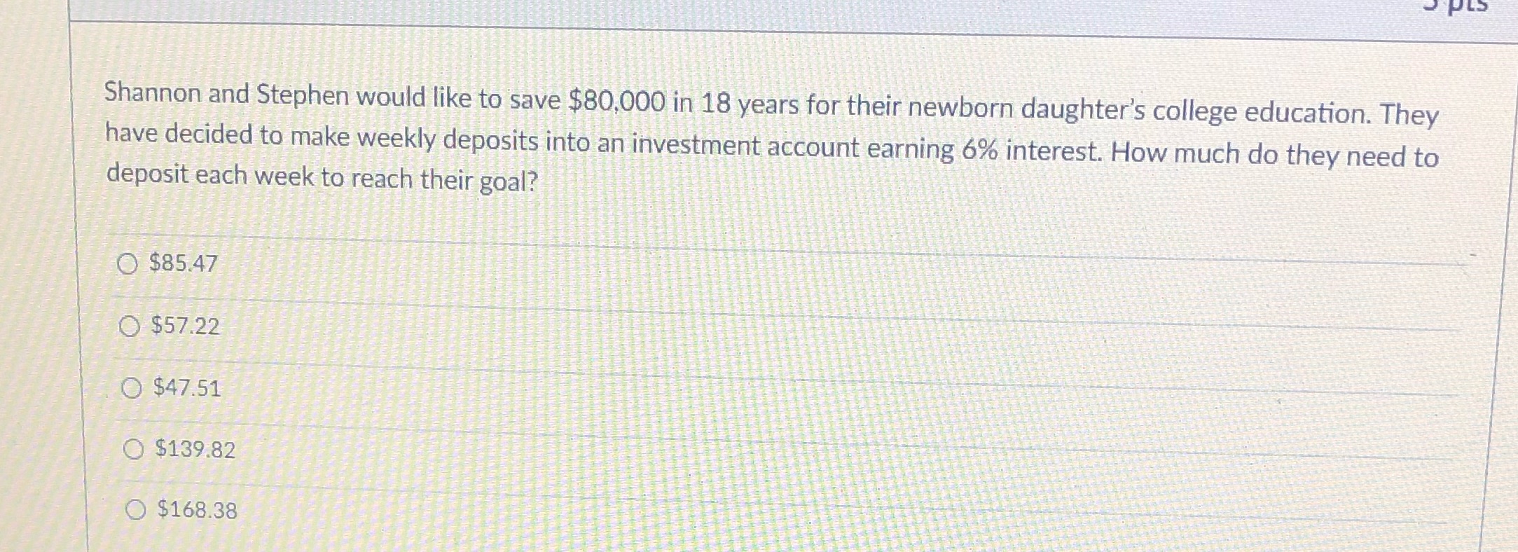 Shannon and Stephen would like to save $80,000 in