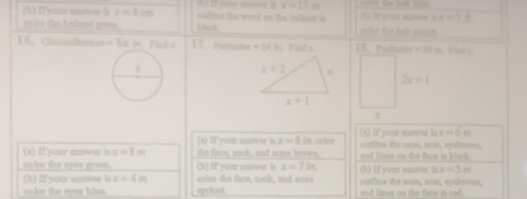 please show the steps on paper 16. () I your ()