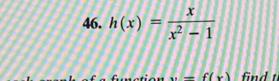 Determine algebraically whether each function is
