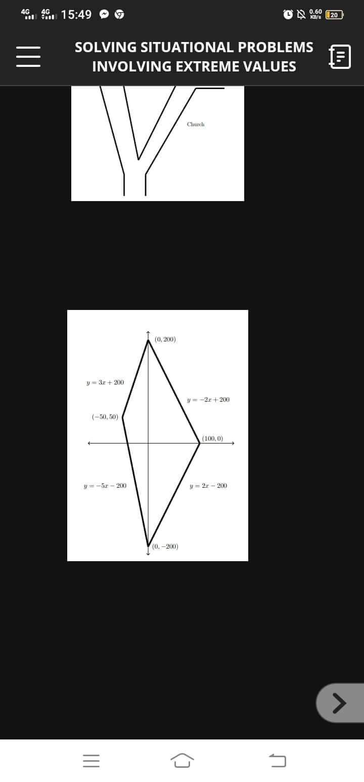 4G 4G 15:49 0 9 KB/B 20 = SOLVING SITUATIONAL