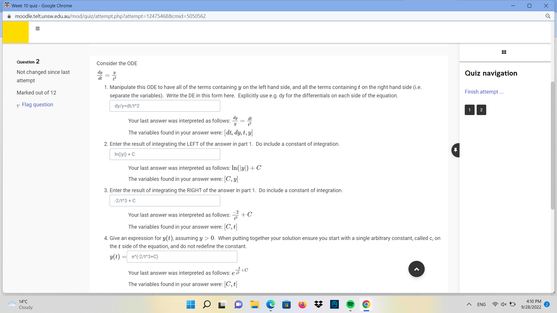 Could someone show me what are my mistakes in