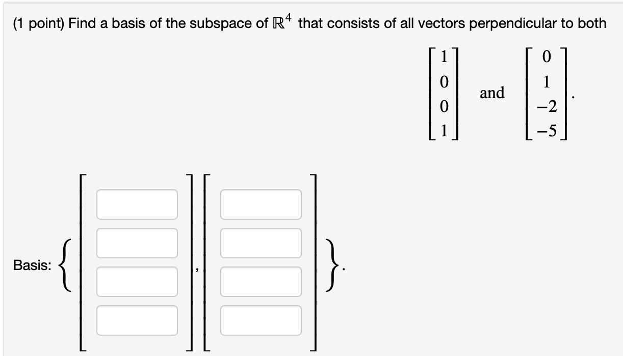 I know how to find a basis for a subspace, but